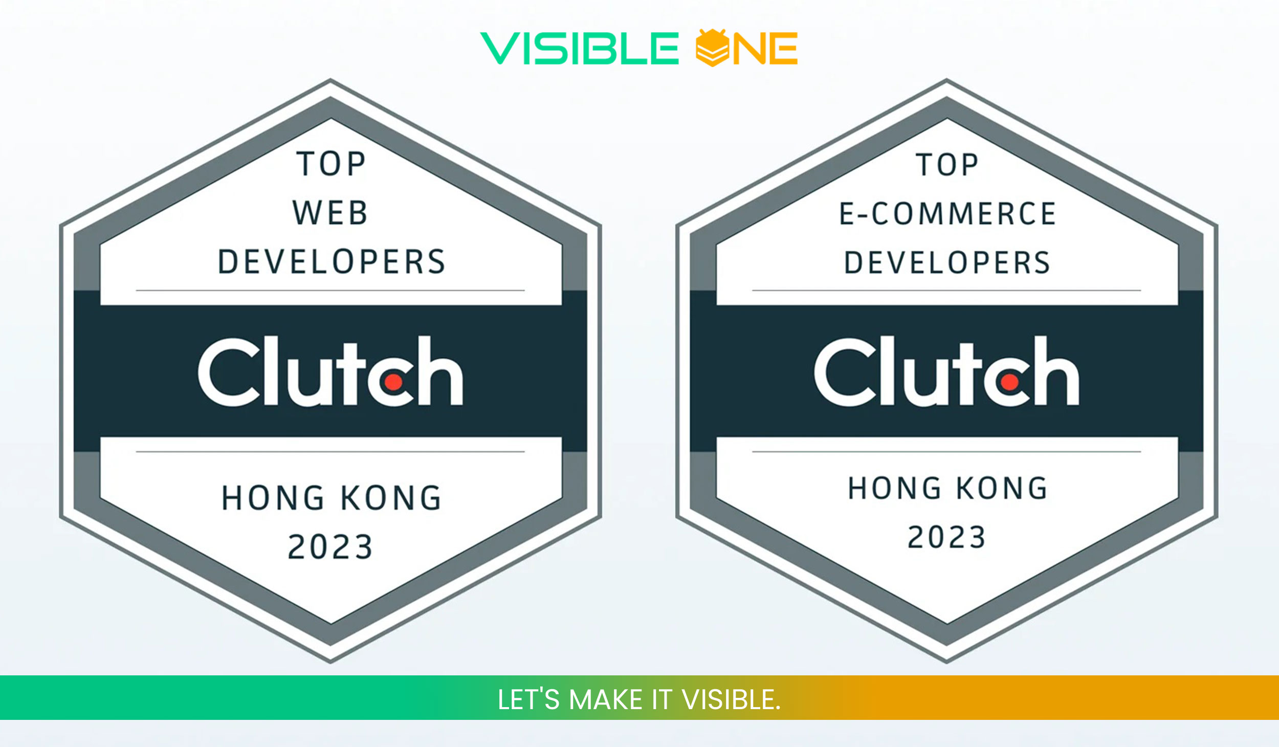 Clutch Named Visible One as Hong Kong’s B2B Leader for 2023