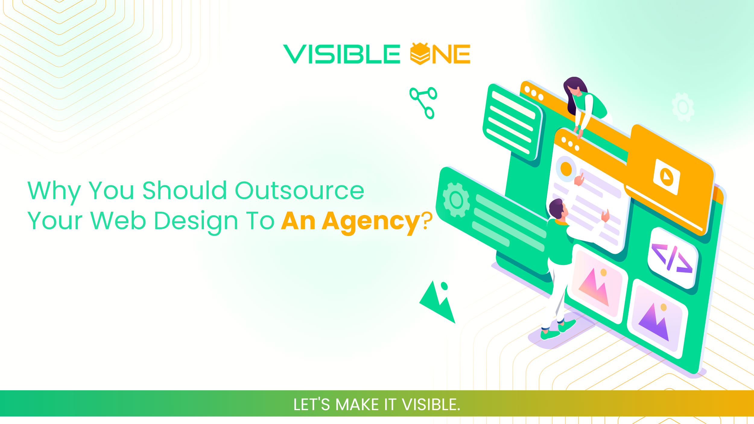 why you should out source your web design to an agency blog banner visible one14840