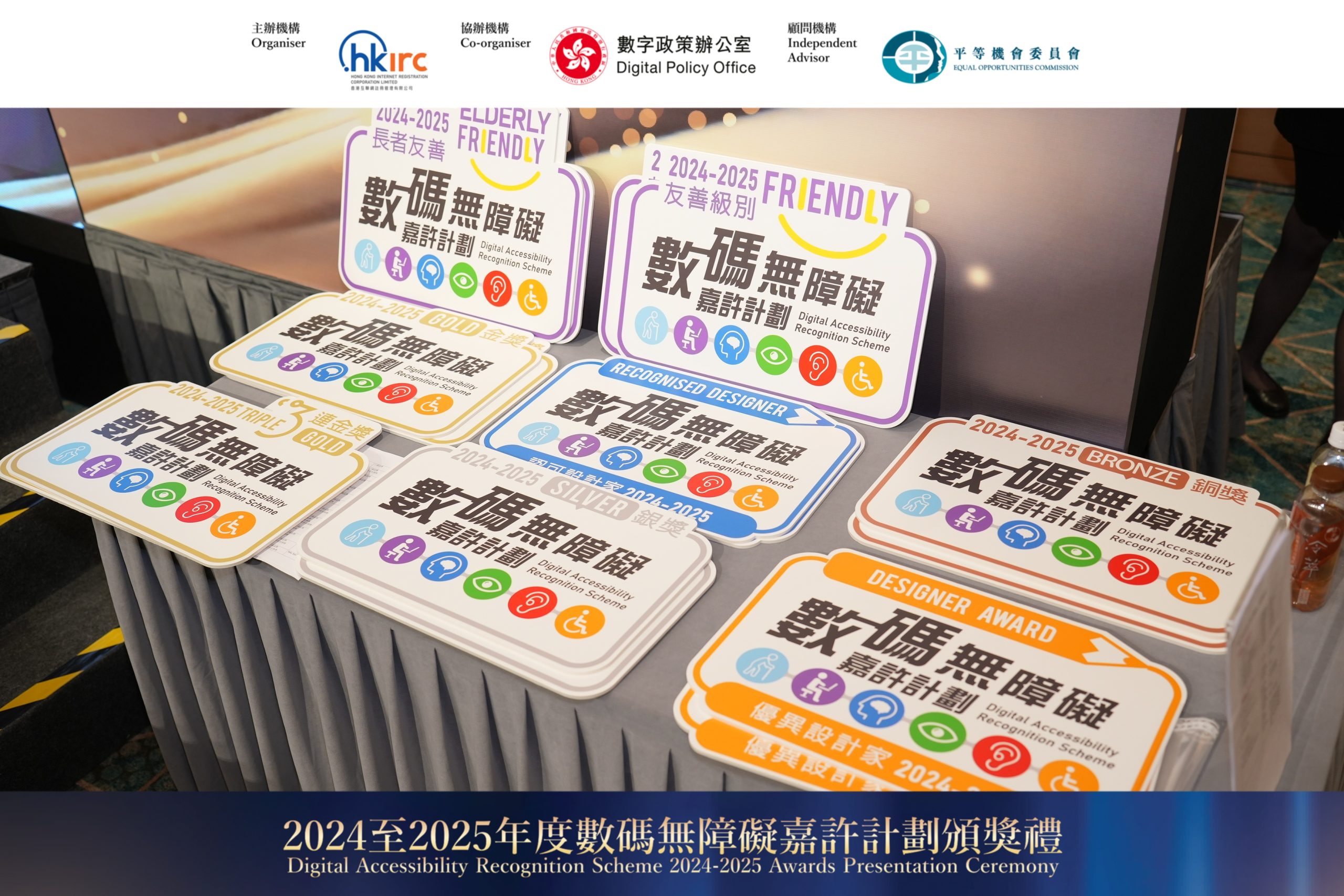 Visible One Wins Gold Award and Recognised Designer in Digital Accessibility Recognition Scheme 2024-2025
